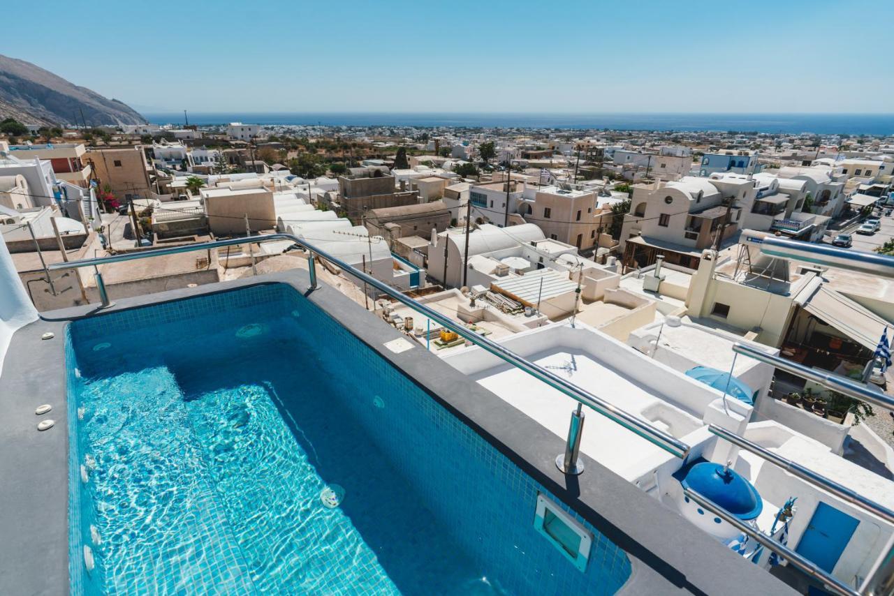 Lux House With Outdoor Jacuzzi And Sea View In Santorini Apartamento Emporio  Exterior foto