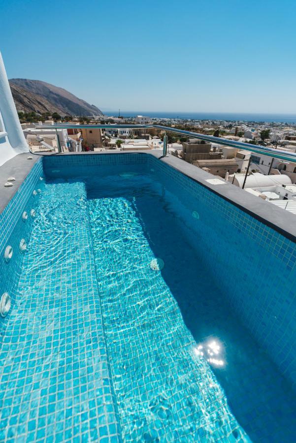 Lux House With Outdoor Jacuzzi And Sea View In Santorini Apartamento Emporio  Exterior foto